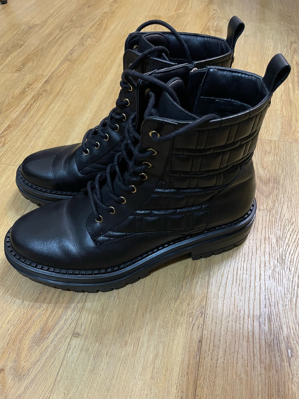 Artica Black Waterproof Leather Boots